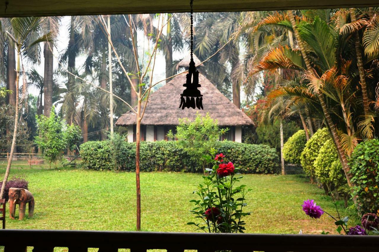 Chitwan Paradise Hotel Sauraha Buitenkant foto
